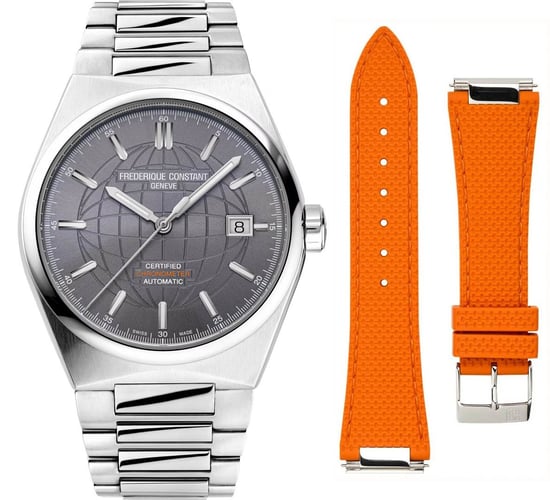 Frédérique Constant Highlife Cosc Heren Zilver Horloge FC-303GO3NH6B - Image 1