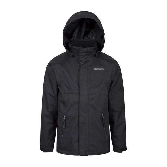 Mountain Warehouse Kinder/Kids Bracken Extreme 3 in 1 Waterdichte Jas (Zwart) - Image 1