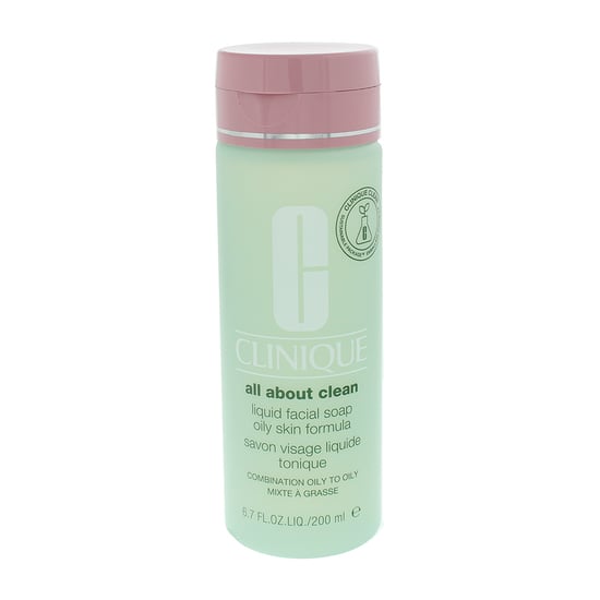 Clinique Liquid Facial Soap Oily Skin Formula 200ml. - Image 1
