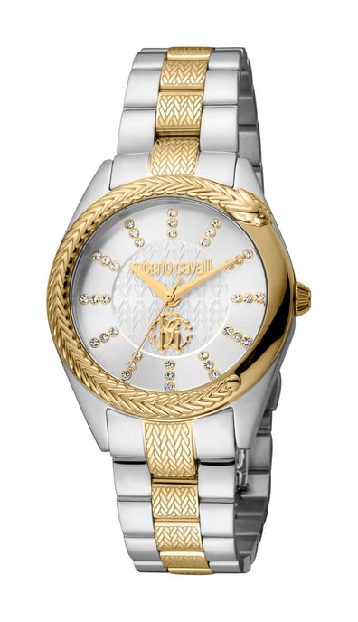 RC5L038M0085 Roberto Cavalli 4894626190025 Womens Quartz Stainless Steel Silver Stainless Steel 5 ATM 32 mm Watch - Image 1