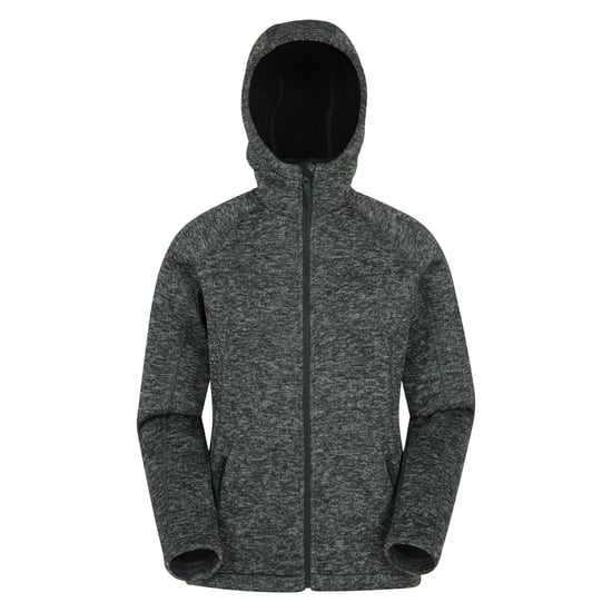 Mountain Warehouse Dames Nevis Nepbont Gevoerde Volledige Rits Hoodie (Zwart) - Image 1