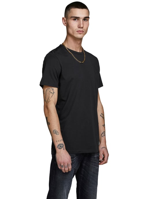 Jack & Jones Pakket van 2 Heren Katoenen T-Shirt O-Hals - Image 3