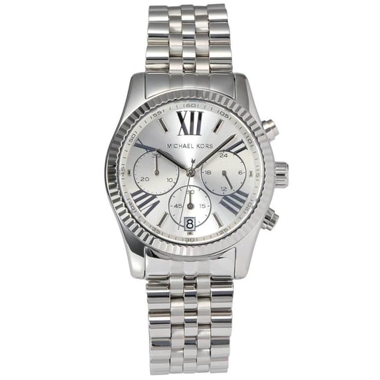 Michael Kors Horloge MK5555 Zilver - Image 1