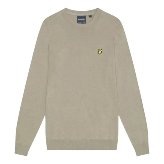Lyle & Scott Crew Neck Sage Uniform Brown Pull Over Jumper