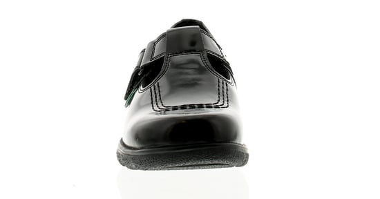 Kickers Fragma T Bar J Girls Kids School Shoes Black