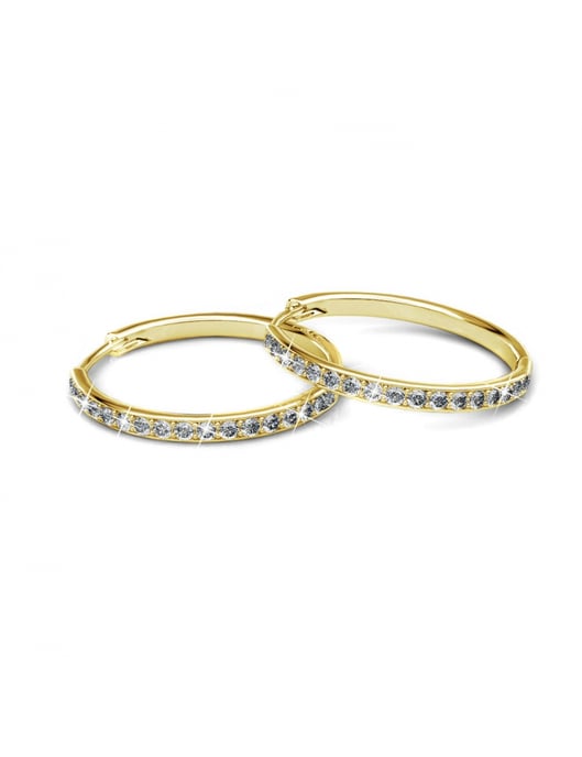 Chique Circle Hoop Sets - Oostenrijks kristal - Image 3
