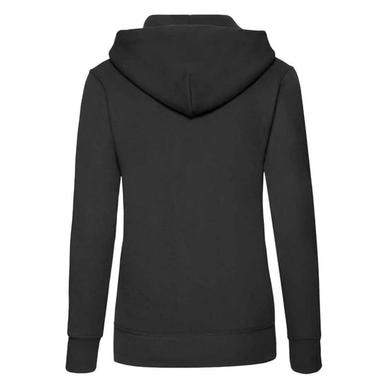 Fruit of the Loom Klassieke Dames Fit Sweatshirt Met Capuchon (Zwart) - Image 2