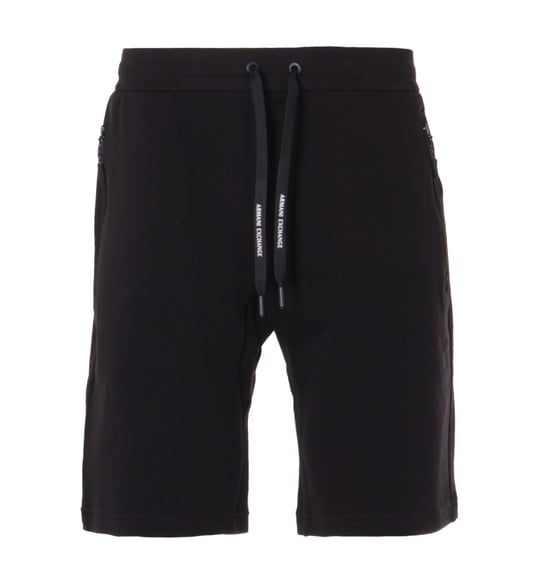 Armani Exchange Zip Pocket Sweatshorts - Zwart - Image 1