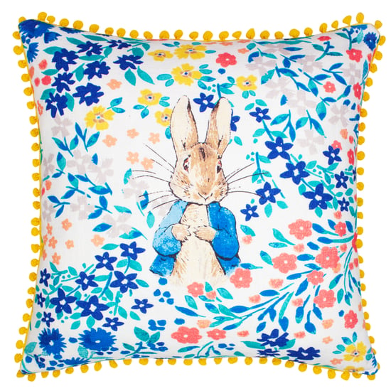 Peter Rabbit Florelli Gedrukt Mini Pom-Pom Kussen - Image 1