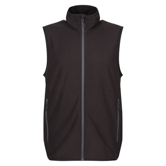 Regatta Heren Navigate Fleece Gilet (Zwart/Seal Grijs) - Image 1