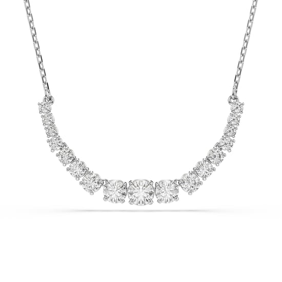 Swarovski 'Matrix Tennis' Dames Halsketting van Basismetalen - Zilver 5705396 - Image 1