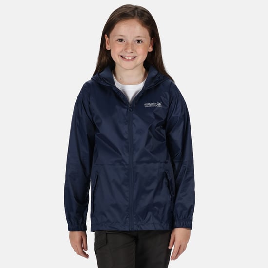 Regatta Great Outdoors Childrens/Kids Pack It Jacket III Waterproof Packaway Black (Midnight)