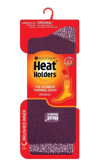 Heat Holders - Thermische sokken met damespatroon - Gilmorton - Image 2