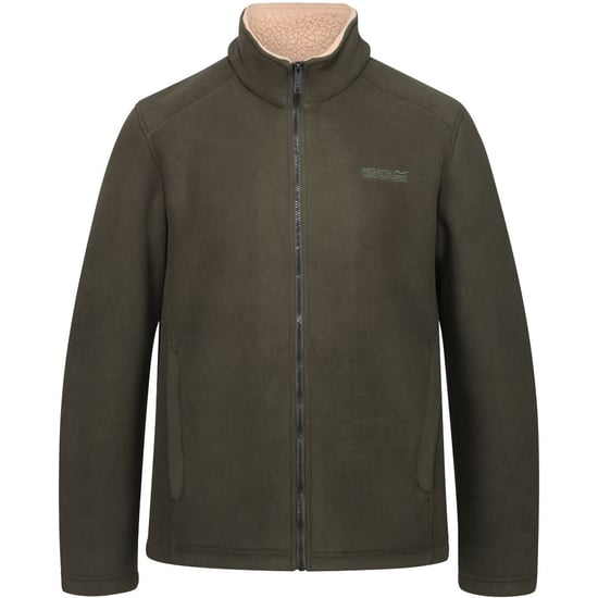 Regatta Mens Garrian Polyester Sherpa Backed Full Zip Fleece Jacket
