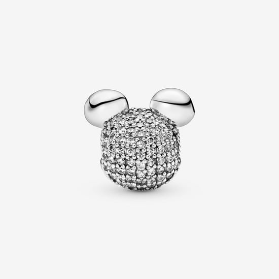 Pandora 'Disney Mickey Mouse & Minnie Mouse' Women's 925 Sterling Silver Charm - Silver 797495CZ
