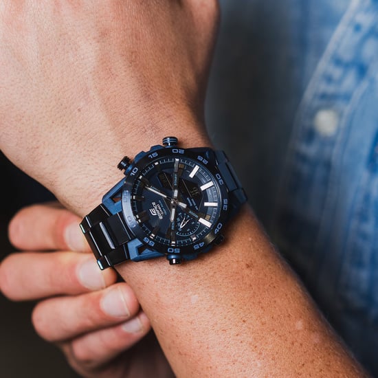 Casio Edifice Sospensione Heren Blauwe Horloge ECB-2000CB-2AEF - Image 5