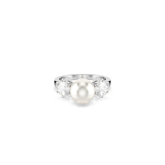 Swarovski 'Matrix' Vrouwen Basismetaal Ring - Zilver 5689631 - Image 1