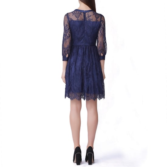 Lace Skater -jurk en hart halslijn - Image 3