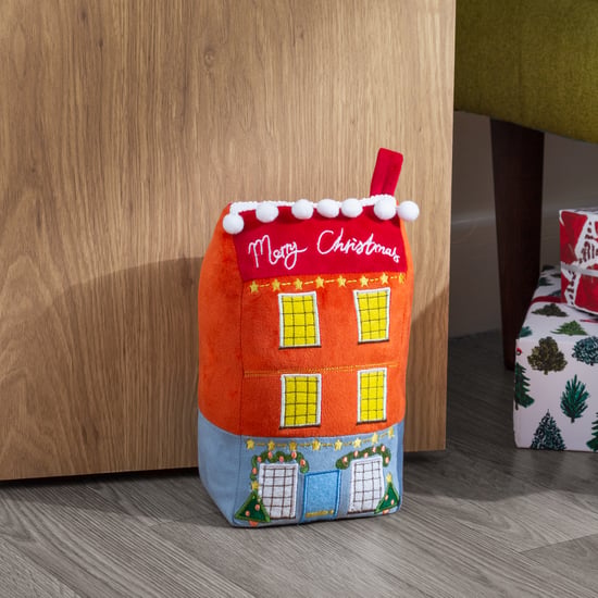furn. Christmas Spirit House Festive Door Stop - Image 5