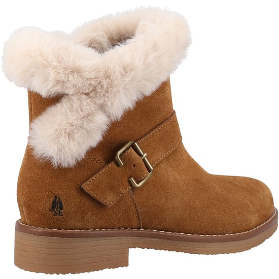 Hush Puppies Hannah Suède Dameslaarzen Tan - Image 2