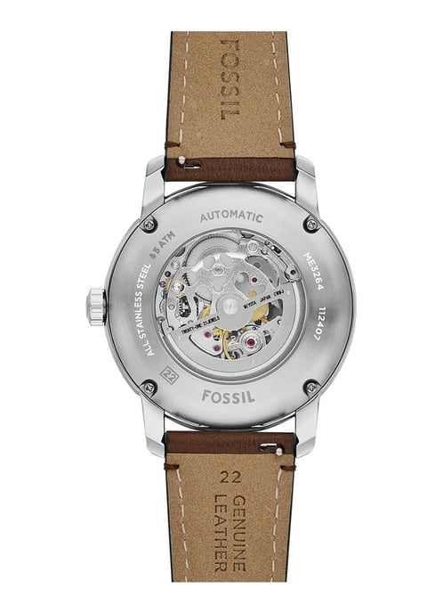 Fossil Heritage Heren Horloge Bruin ME3264 - Image 3