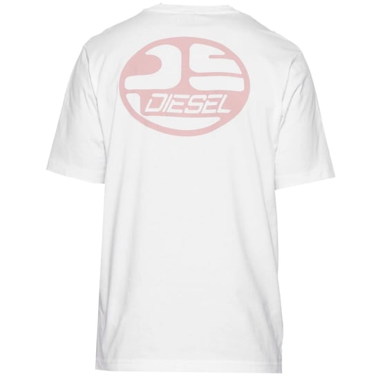 Diesel Oval DS Logo Bright White T-Shirt