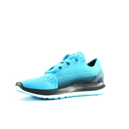 Under Armour Speedform Slingride Fade Blue Black Textile Mens Lace Up Trainers