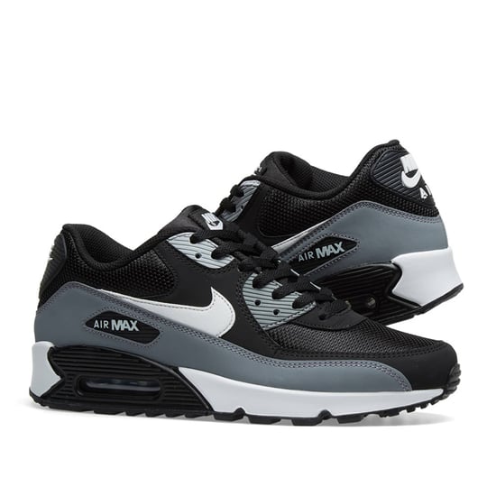 Nike Air Max 90 Essential Trainers Black & Grey