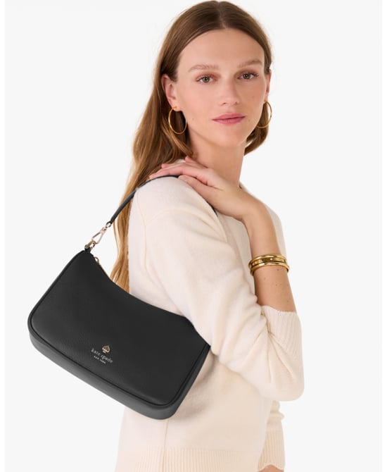 Emma Pebbled Leather Medium Shoulder Bag - Image 3