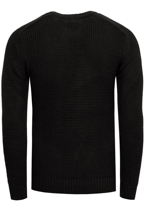 Rusty Neal Trui Casual Fit Trui Zwart - Image 2