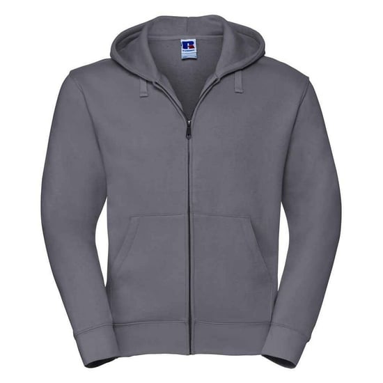 Russell Mens Authentic Hooded Sweatshirt (Convoy Grey)
