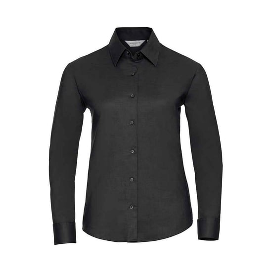 Russell Womens/Ladies Oxford Easy-Care Long-Sleeved Shirt (Black)