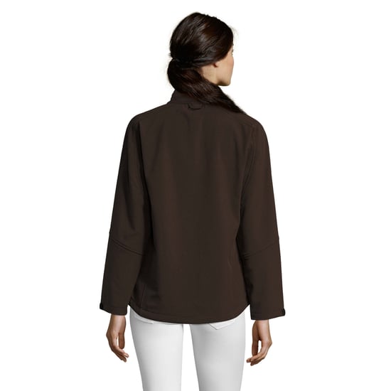 SOLS Dames/Dames Roxy Soft Shell Jas (Donkere chocolade) - Image 2