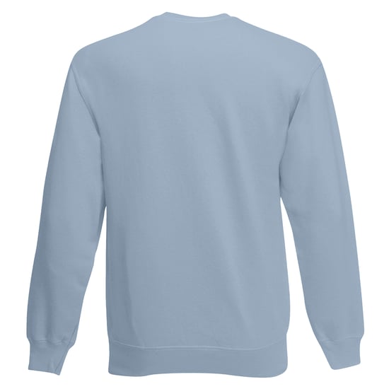 Fruit Of The Loom Heren Set-In Belcoro® garen Sweatshirt (Mineraalblauw) - Image 2
