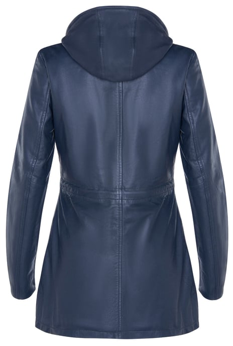 Medium length women's parka jacket with hood - Oakengates