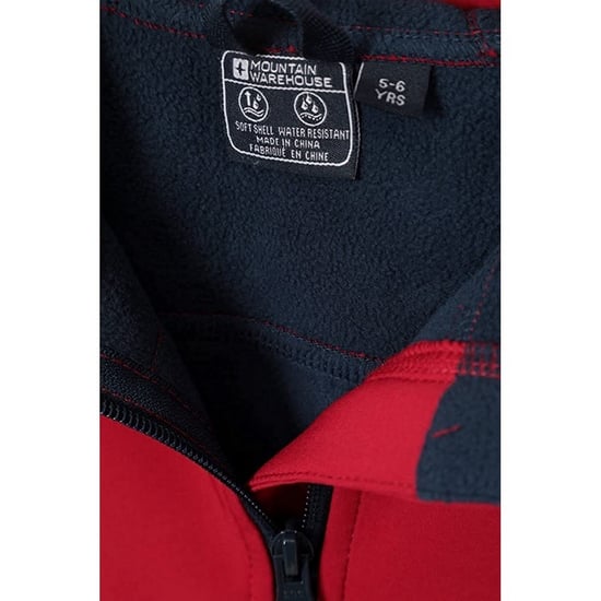 Mountain Warehouse Kinder/Kids Exodus Waterafstotend Soft Shell Jasje (Rood) - Image 6