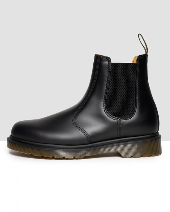 Shop Voor Dr. Martens 2976 Dames Zwarte Leren Chelsea Laarzen - Image 1