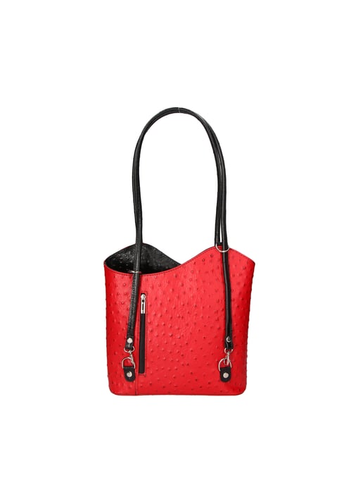 Gave Lux backpack women DARK RED/BLACK