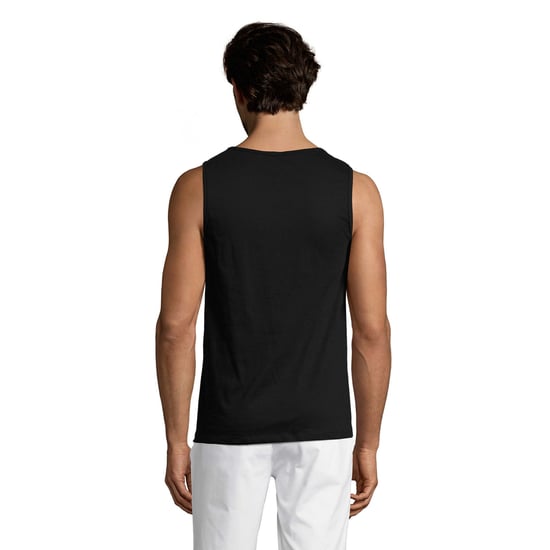 SOLS Heren Justin Tank Top (Diep zwart) - Image 2