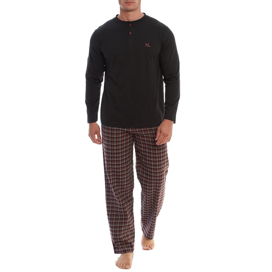 KLP4 Men's Long Sleeve Winter Pajamas