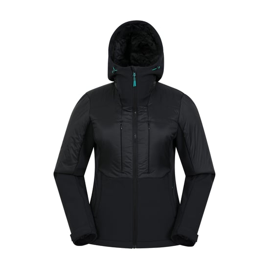 Mountain Warehouse Dames/Dames Machina Hybride Gewatteerd Jasje (Zwart) - Image 1