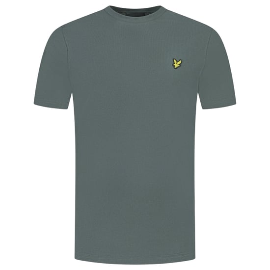 Diepgroen T-shirt met Lyle & Scott-logo op de borst - Image 1