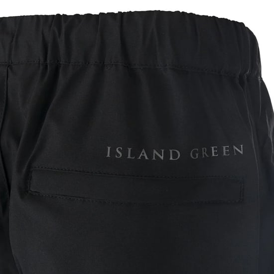 Island Green Waterdichte heren golfbroek (Zwart) - Image 4