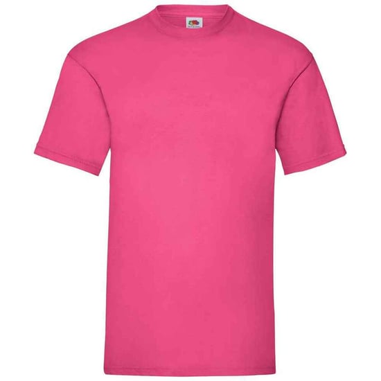 Fruit of the Loom Heren Valueweight T-Shirt (Fuchsia) - Image 1