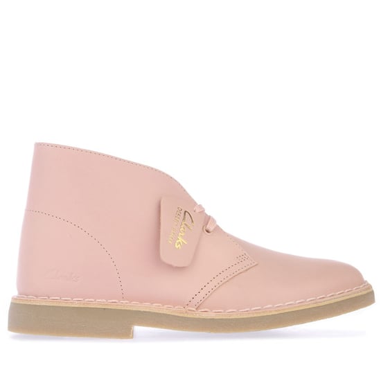 Clarks Originals Desert Boot 2 leren dameslaarzen, roze - Image 1