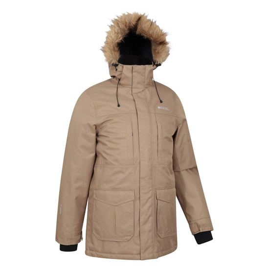 Mountain Warehouse Heren Gorge II Long Jacket (Steen) - Image 4
