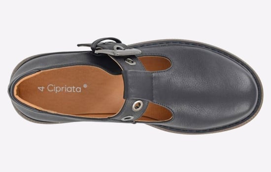 Cipriata Cira T-Bar Buckle Shoes Womens