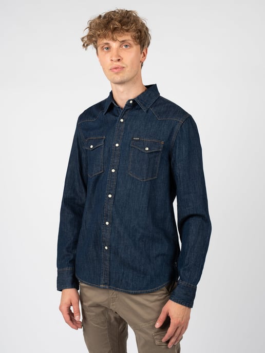 Guess overhemd Mannen blauw - Image 3