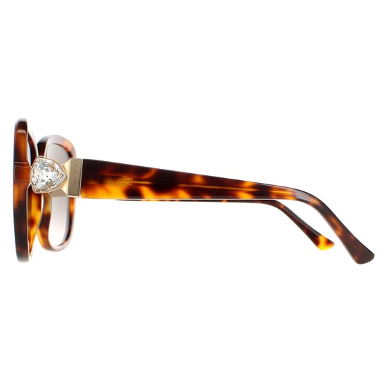 Jimmy Choo Square Womens Havana Brown Gradient SADIE/S