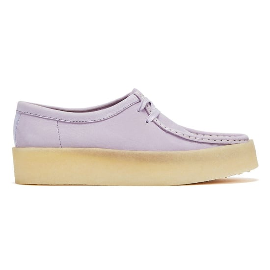 Clarks Wallabee Cup Nubuck Dames Lila Schoenen - (Paars) - Image 5